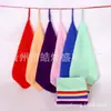 Venta al por mayor de fábrica toalla cuadrada pequeña de fibra toalla para niños toalla cuadrada pequeña de jardín de infantes multicolor