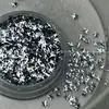 Corea del Sur estilo INS degradado de color aceite lentejuelas de estrella tridimensionales joyería para uñas DIY 3 mm sin poros accesorios para uñas de estrella