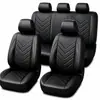 Capa de assento de carro universal em forma de V com costura em couro PU, best-seller transfronteiriço, disponível na Amazon, TEMU e Meike Duo