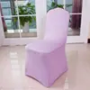 Fundas Gruesas Personalizadas para Sillas de Banquete de Comercio Exterior, Fundas Elásticas Completas de Seda de Leche para Sillas de Hotel y Boda, Fundas para Sillas Estilo Europeo