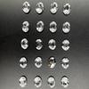 Punta Ovalada Fondo Plano Cristal Acrílico Diamante DIY Forma de Huevo Diamante Funda para Teléfono Móvil Tocado Accesorios para el Cabello Accesorios para Vestido de Novia Accesorios
