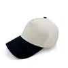 Gorra de Béisbol de Malla de Algodón de Cinco Paneles de Nuevo Estilo Transfronteriza con Bloques de Color de Logo, Gorra Lisa Casual Unisex para Exteriores