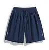 Pantalones cortos de secado rápido para hombre, verano, ultradelgados, transpirables, cintura elástica, pantalones de playa, para exteriores, talla grande, pantalones de correr para ejercicio para hombre