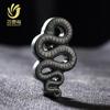 Jade Hetian Natural Jade Material Fino Novo Pingente Zodíaco Cobra Torre Pingente Verde Cobra Fu Presente Rui Suprimento ao Vivo Atacado