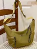Bolso Cruzado Grande de Alta Apariencia Estilo Coreano Casual para Mujer Nuevo Verano 2025 Bolso Simple tipo Dumpling para Viajes Diarios Bolso de Hombro