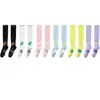 Calcetines Largos Adelgazantes de Fitness para Correr Maratones, Calcetines de Compresión Deportivos Profesionales para Mujer, Calcetines de Compresión para Pantorrillas de Secado Rápido de Verano
