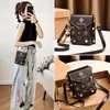 Bolsa para Teléfono Móvil para Mujer, Bolso Cruzado de Verano, Bolso de Hombro Texturizado de Moda Tendencia 2026, Bolso Pequeño Mini Simple y Elegante