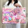 Juguetes de Casa de Juego para Niños Educativos Cocina Artificial Juguetes de Cocina Set de Vajilla para Niñas Caja de Regalo Grande Regalo Institucional
