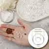 Transfronterizo 1500 6mm Disco Espaciador Plano Redondo Perla Fabricación de Joyería a Granel Perlas Oro plata