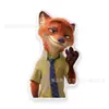 Zootopia 2 Tamancos Combinados Sapato Flor Acessórios DIY Anime Mochila Bidimensional Pingente Acrílico Exquisito