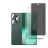 Adequado para Realme15Pro5G Filme de Vidro Temperado Transparente Anti-Espionagem com Cola de Borda Uv Curva Filme para Lente Olho de Águia Realme 15 5g