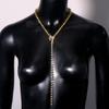 AliExpress Nuevo Collar Largo con Borlas Distintivas Moda Europea y Americana Cadena de Clavícula de Lujo Sexy Accesorios Transfronterizos Sencillos