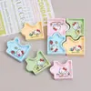 Plato Rompecabezas de Gato Infantil Creativo Hecho a Mano DIY Pegamento de Crema Resina Pequeños Accesorios Accesorios para Joyería Paquete de Materiales Al por Mayor