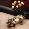 Peças de Mão de Latão Real de Boutique para Presentes Manuais Culturais e Criativos para Homens para Destino e Feliz Peças de Mão de Latão para Destino