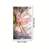 Película Electroestática para Ventana de Vidrio Esmerilado de Venta Caliente Transfronteriza Translúcida Opaca Color Planta Flor Película Anti-Fugas de Luz