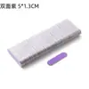 Lima de uñas de madera de fábrica lima de uñas para el hogar tira pulidora de uñas tira de arena de doble cara herramienta para uñas tira mini esmerilada