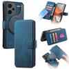Funda para teléfono Note14Pro con tapa magnética, 2 en 1, creativa y novedosa, con diseño de arroz rojo y protector de tarjetas.