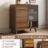 Aparador con Marco de Madera Maciza Sala de Estar Minimalista Moderna Gabinete de Vino Gabinete de Té Montado en la Pared Alacena de Cocina Almacenamiento Gabinete de Almacenamiento