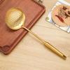 Acero Inoxidable Dorado Producto Caliente Transfronterizo Kit de Cuchara Pala Utensilios de Cocina Set de Utensilios de Cocina Cuchara para Freír Cuchara Grande para Sopa