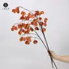 Venta directa de fábrica: flores artificiales y frutos secos de la linterna de algarrobo, flores de Año Nuevo Chino para decoración del hogar, fruta de la fortuna