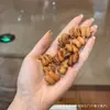 Accesorios de Calabaza de Madera de Durazno Bolso Tote Pequeño Tejido a Mano para Colgar Colgante con Cuentas Accesorios de Moda