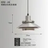 Luminária pendente de cabeceira UFO estilo Bauhaus de Lynn, adequada para entradas, salas de jantar, bares e quartos; luminária pendente de ferro