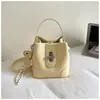 Bolsa de Cubo Portátil Shuai Mi Home para Mujer 2026 Nueva Moda Bolso de Hombro Sencillo para el Trabajo Diario y los Viajes Bolso Cruzado