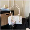 Bolso de Hombro Estilo Nuevo 2026, Gran Capacidad, Bolso Casual de Bloques de Color para el Trabajo, Bolso de Hombro Tote Simple de Alta Gama
