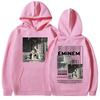 Sudadera con capucha gráfica de Eminem rapero de los 90 para hombre Hip Hop Rock Suéter retro