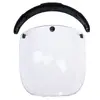 Lente Bolha Lente para Capacete de Moto Lente de Três Botões Lente de Capacete de Moto Retrô com Aro Espelho Bolha