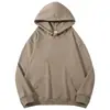 Sudadera con capucha nueva de ajuste holgado de composite de algodón, sudadera de marca moderna con forro polar para primavera y otoño, personalizable con estampado y logotipo