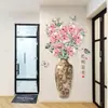 Pegatinas de Pared 3D Desnudas Papel Tapiz Autoadhesivo Estilo Chino Dormitorio Sala de Estar Entrada Decoración de Pared de Fondo Pegatinas