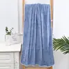 Gran Venta al Por Mayor Toalla de Baño de Terciopelo Coral Absorbente Transpirable para el Hogar Baño y Lavado Toalla para Adultos