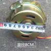 Motor de ventilador para horno de secado de temperatura constante eléctrico, ventilador de horno, aspa de ventilador centrífugo de 25W