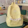 Mochila Escolar de Novo Estilo Transfronteiriça para Mulheres, Versão Coreana, Mochila Fresca Estilo Ins, Mochila para Ensino Médio, Mochila Casual de Grande Capacidade