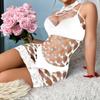 Europa e os Estados Unidos comércio exterior comércio exterior lingerie sexy sexy pescoço feminino transparente oco meias de seda apertado net um- peça w561
