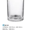 Em estoque Espessado Transparente Vidro Vela Aromaterapia Vidro Castiçal Copo Quarto Ornamentos Domésticos Castiçal Copo de Vidro