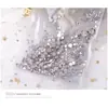 Venta Caliente Transfronteriza 1440 Piezas de Decoraciones para Uñas, Tamaños Mixtos en Bolsas, Vidrio de Cristal DIY Brillantes Coloridos de Fondo Plano