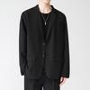 LKTM Traje de Hombre# Traje de Hombre Moda Coreana Apuesto Túpido Casual Diseño Holgado Nicho Comodín Chaqueta de Traje