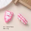 Accesorios de Resina DIY de Dibujos Animados Sándwiches Galletas Gatito Crema Gel Hecho a Mano Horquilla Funda para Teléfono Móvil Hebilla para Zapato Accesorios