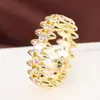 Anillos de Diseño con Remaches de Moda Transfronterizos Europeos y Americanos, Estilo Minimalista, Anillos de Dedo Índice de Gama Alta, Venta Directa del Fabricante