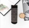 Meias Finas Jacquard para Primavera e Verão para Mulheres, Meias até a Panturrilha para Idosos, Meias de Aço Antiderrapantes para Avós, Meias Curtas Florais Coloridas
