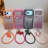 Funda Brillante con Pedrería Adecuada para iPhone 17 Pro Max, Apple 17 Pro, 16/15 Funda Protectora Anti-Caídas para Teléfono 17