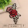 Atacado Novos Patches Bordados Série Floral para Decoração e Reparo de Roupas, Patches Bordados por Computador, Patches Criativos Personalizados