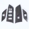 Adequado para Toyota 22 Senna Sienna interruptor de vidro braço da porta fibra de carbono decorativo braço interno botão da janela