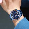 Reloj de cuarzo LIGE transfronterizo para hombre, cronógrafo multifunción, deportivo, resistente al agua, reloj de pulsera informal de negocios.