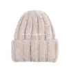 Gorro de Lana Rpet Hip-Hop Estilo Coreano Sombrero de Pescador Tejido Rpet Versátil Gorro de Lana Fábrica Personalizada