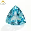 3x 3~12x 12mm triángulo material importado circonita de color caro colección piedra suelta suministro de fábrica al por mayor piedra para joyería