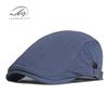 Boina Simple Ligera Estilo Coreano para Hombre Primavera y Verano Retro Británico Arte Parasol Visera de Pato Gorra Adelante Universal para Mujer