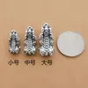 Acessórios de Prata Esterlina S925 Prata Tailandesa Pixiu Retro Contas da Fortuna Feito à Mão com Contas Material para Pulseira Colar DIY